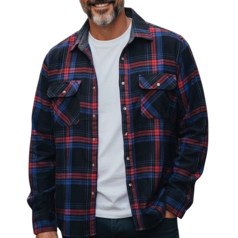 Vintage Wool Drygoods Saugatuck Co. Flannel Shirt